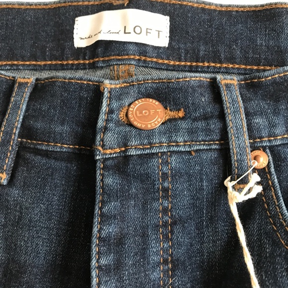 LOFT Slim Pockets Skinny Jeans Size 8 NWT - Picture 10 of 10